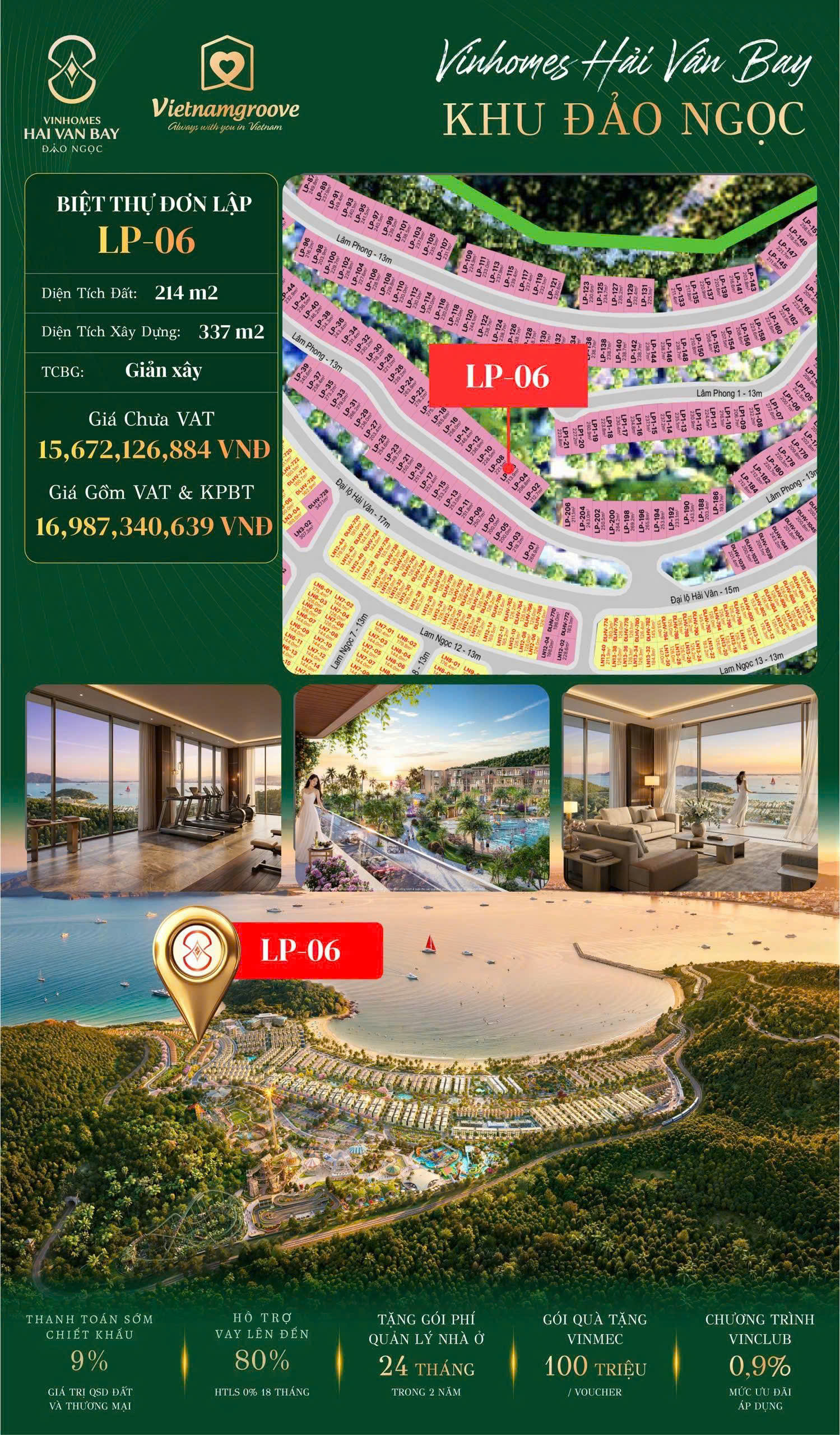 Đảo Ngọc Vinhomes Hải Vân Bay